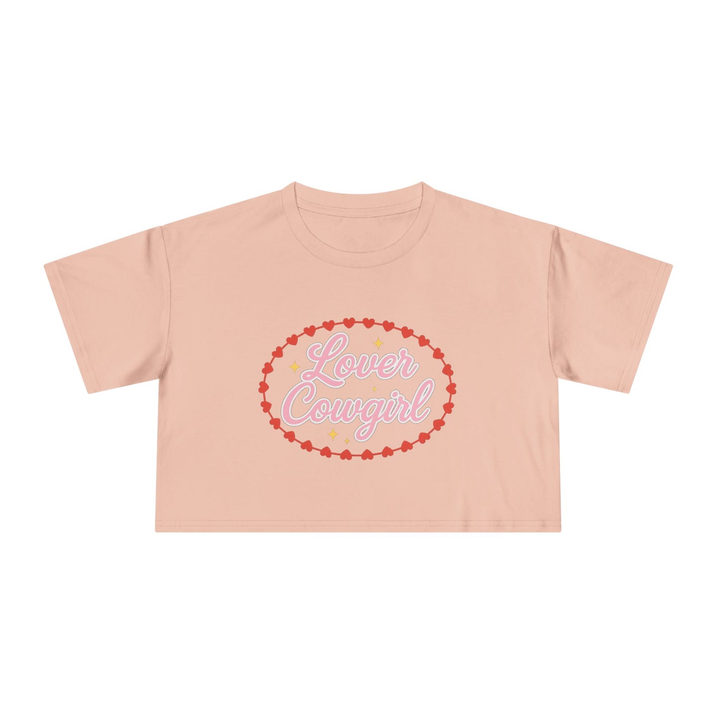 Lover Cowgirl Crop Tee.