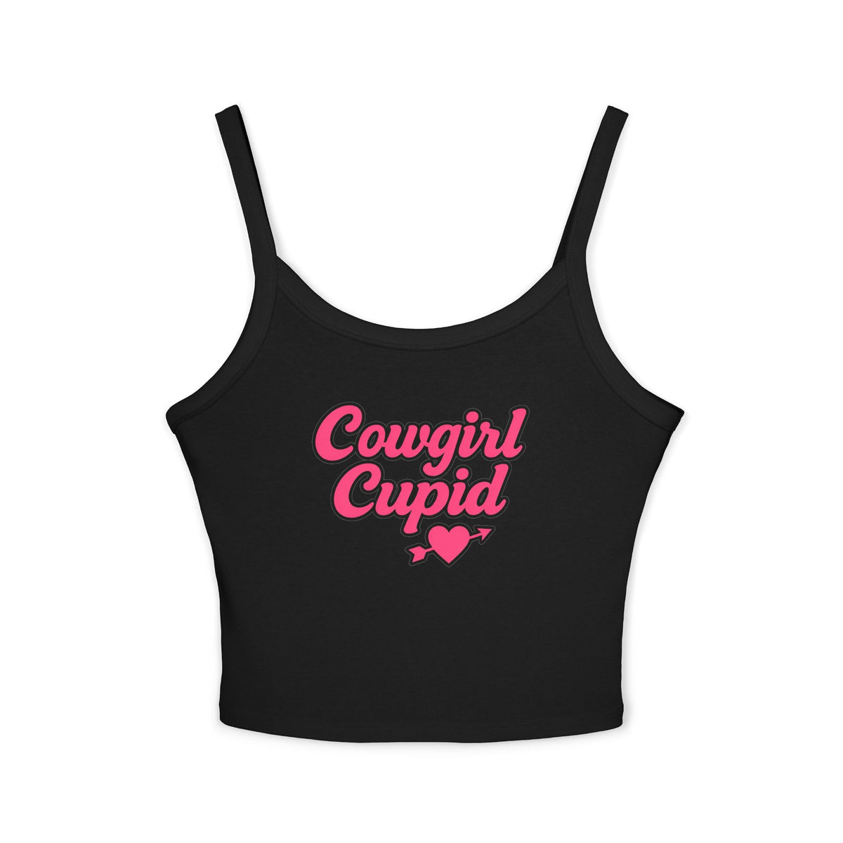 Cowgirl Cupid Spaghetti Strap Tank.