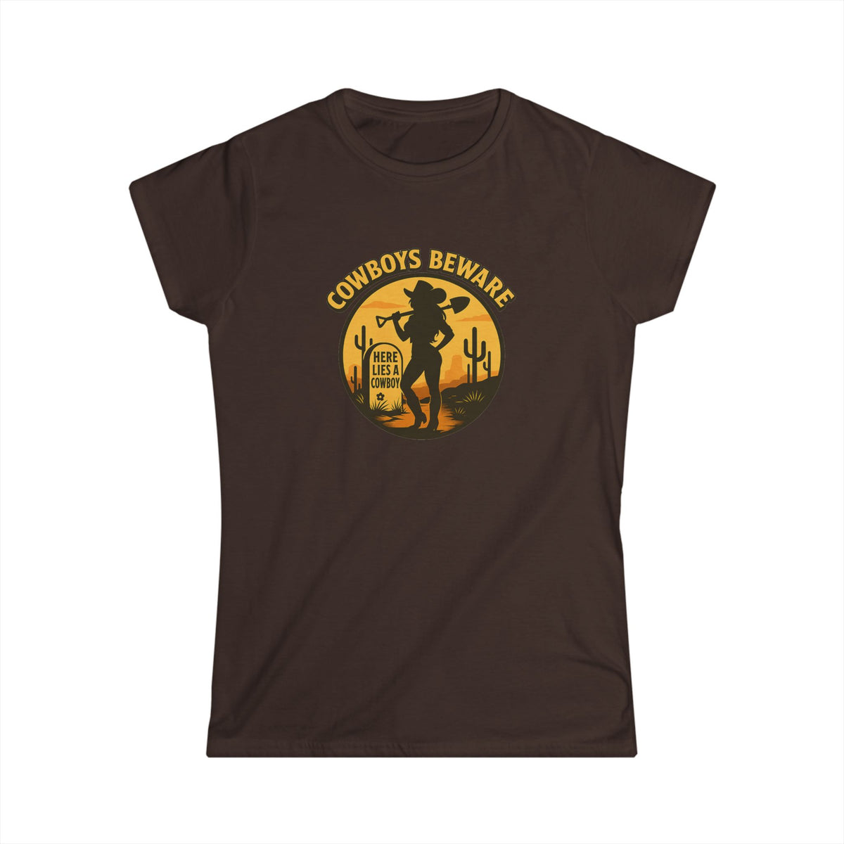 Cowboys Beware Tee.