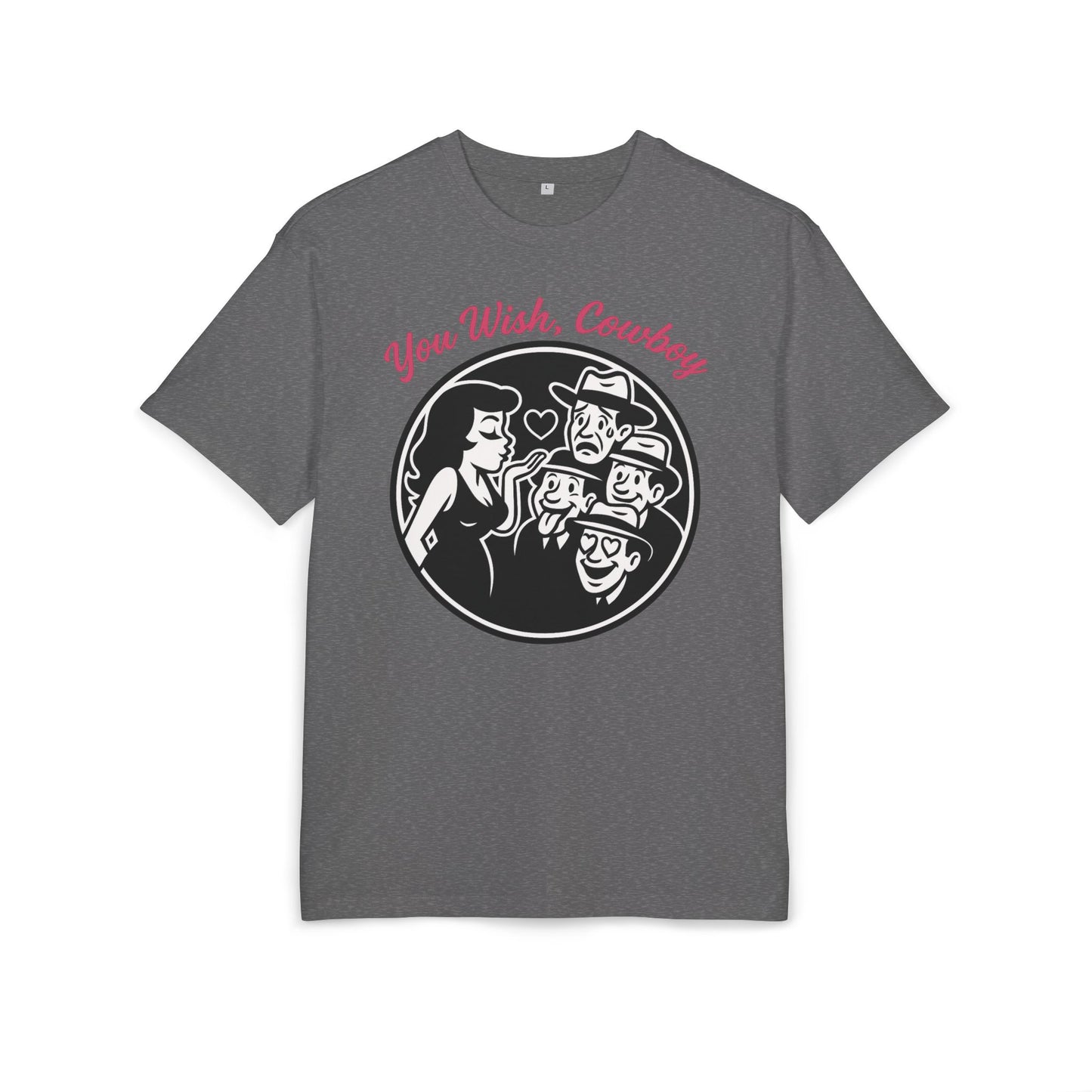 You Wish, Cowboy Unisex Heavy Oversize Tee