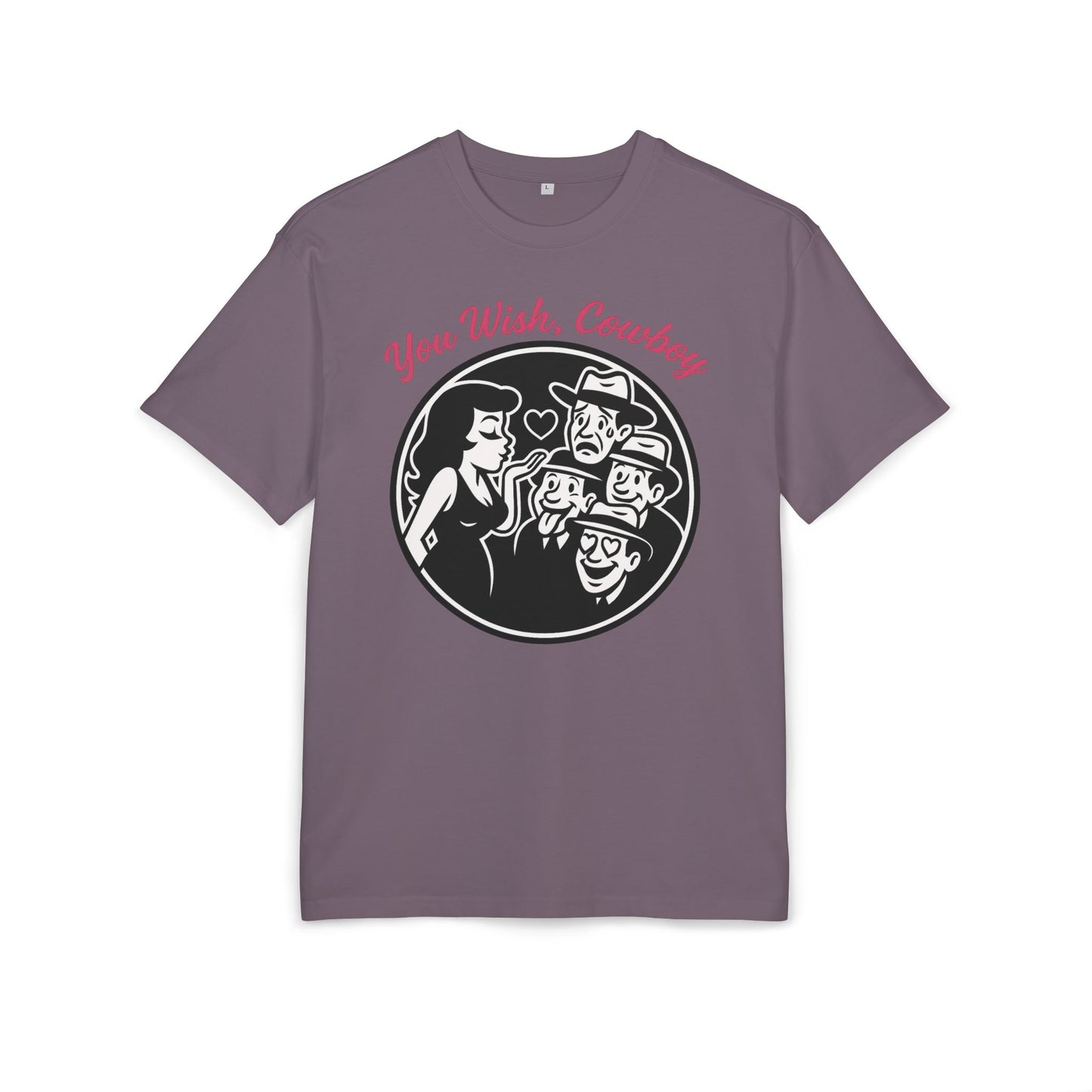 You Wish, Cowboy Unisex Heavy Oversize Tee