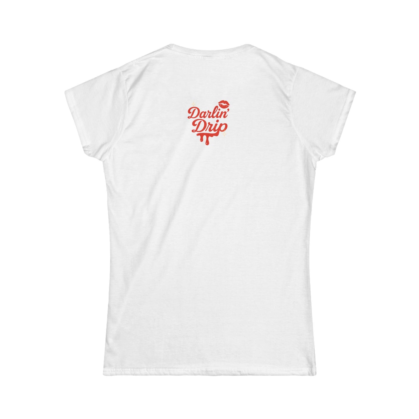 Kiss a Cowgirl Softstyle Tee.