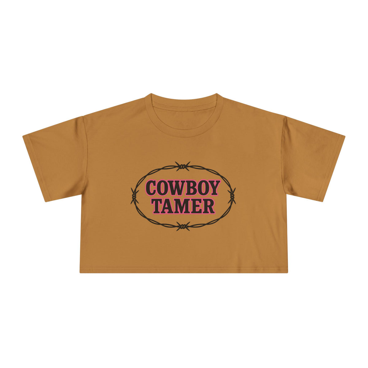 Cowboy Tamer Crop Tee.