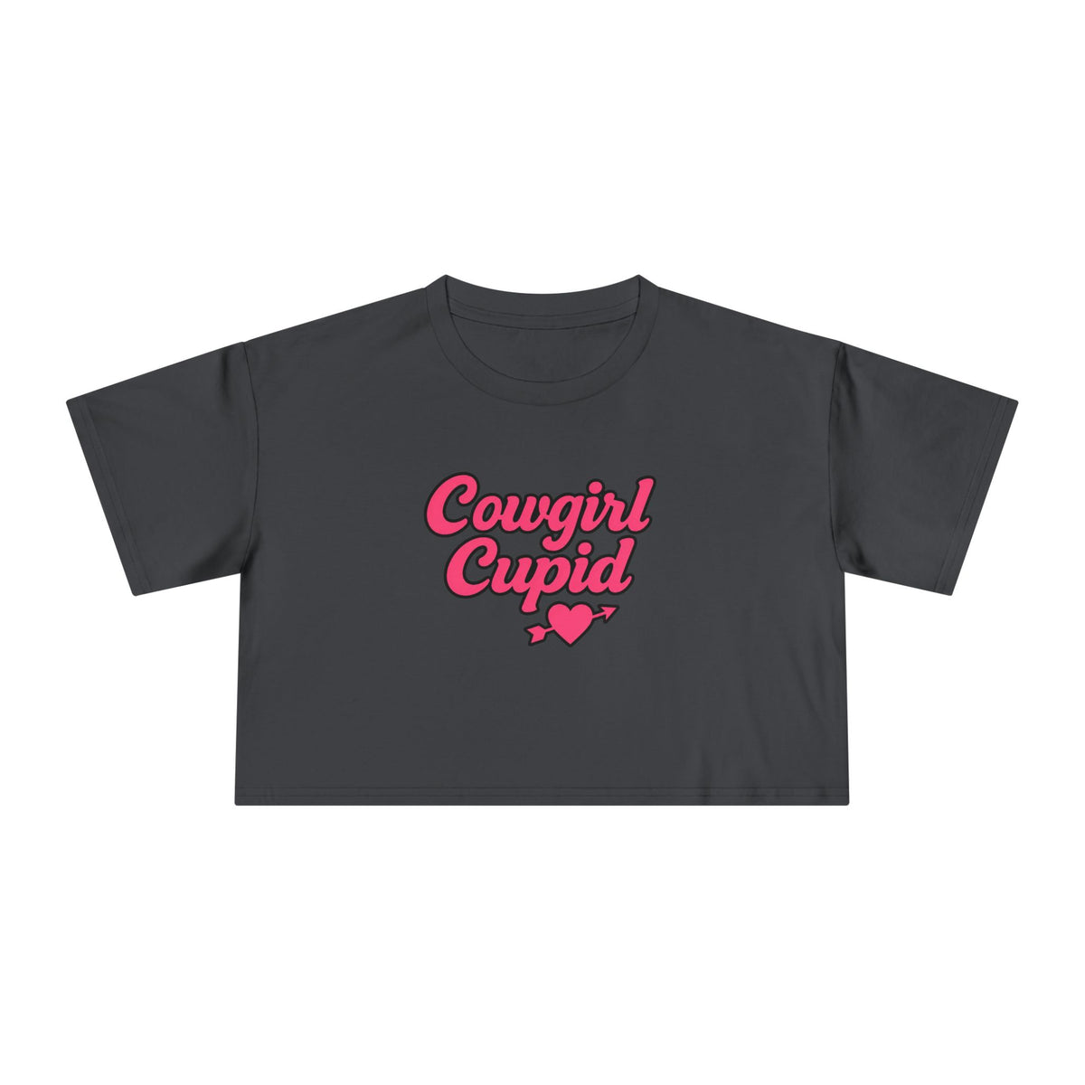 Cowgirl Cupid Crop Tee.