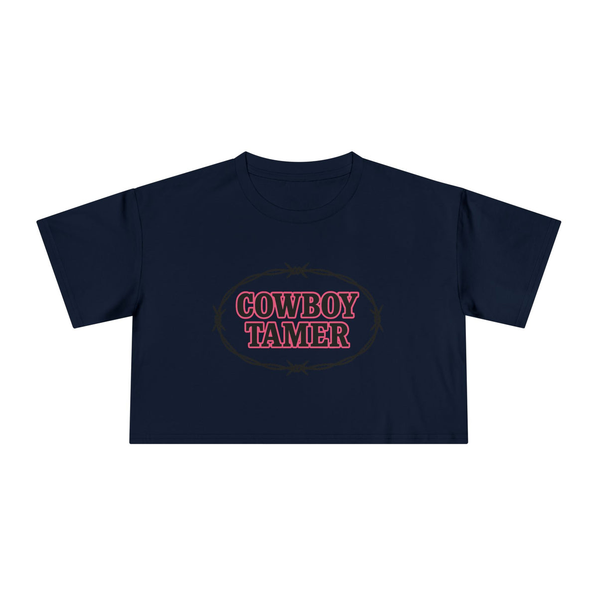 Cowboy Tamer Crop Tee.