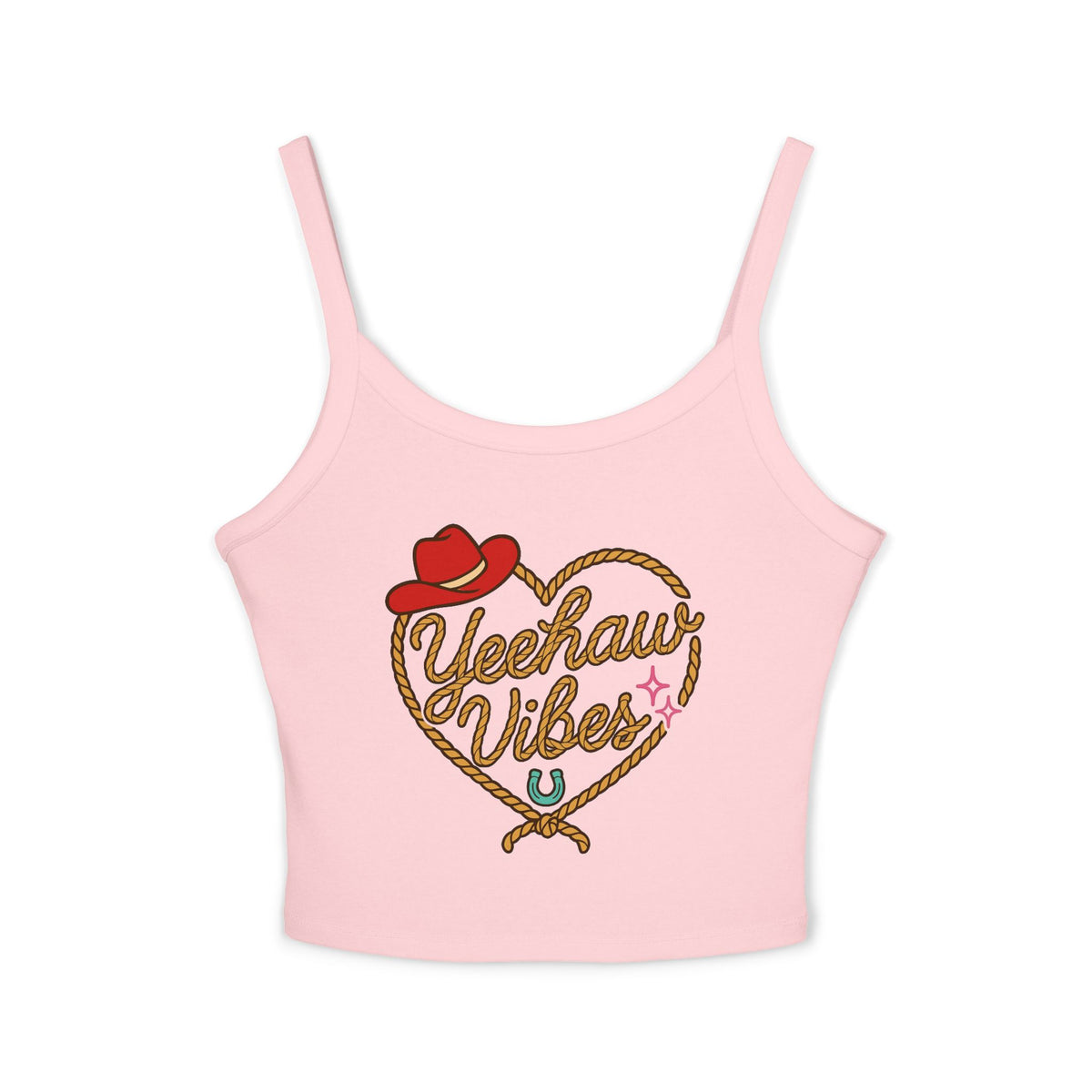 Yeehaw Vibes Spaghetti Strap Tank.