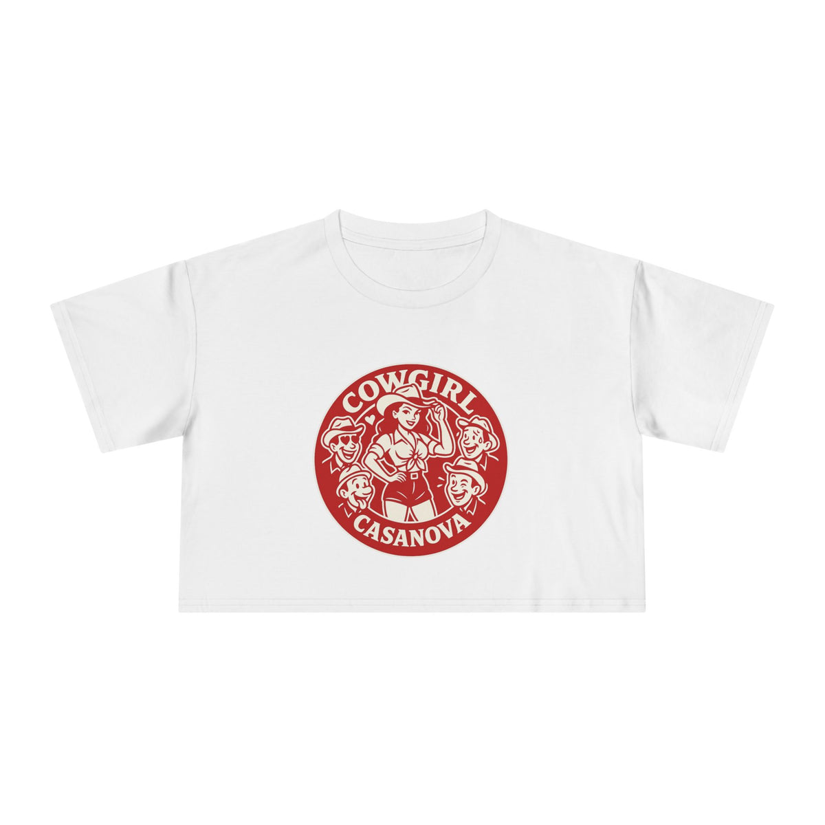 Cowgirl Casanova Crop Tee