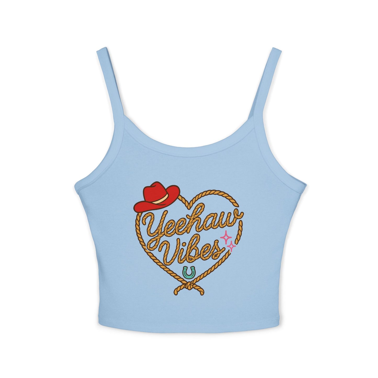 Yeehaw Vibes Spaghetti Strap Tank.