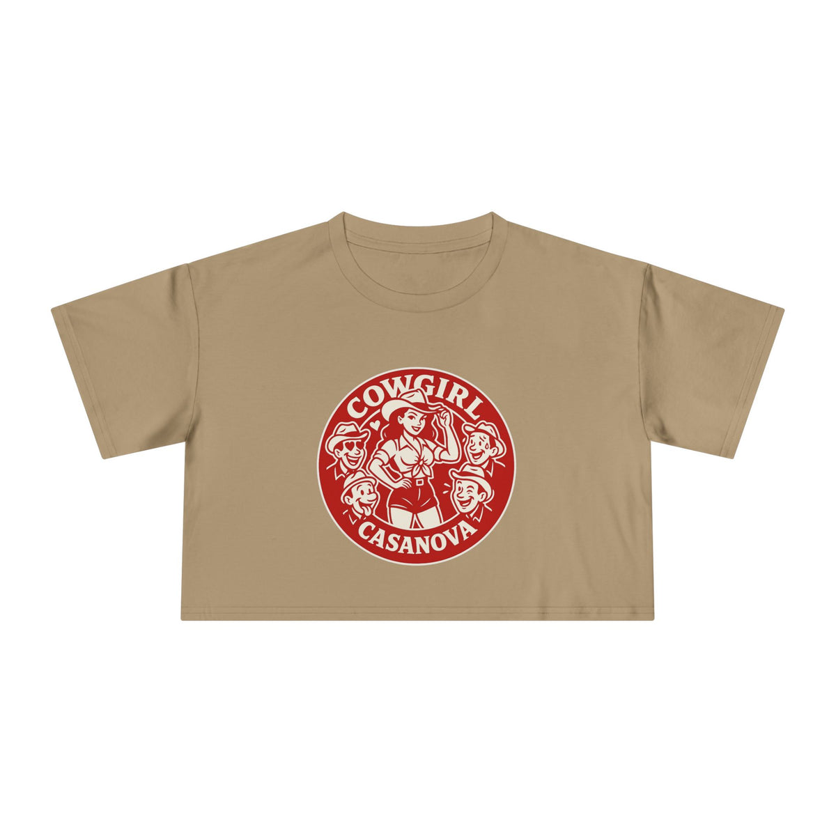 Cowgirl Casanova Crop Tee