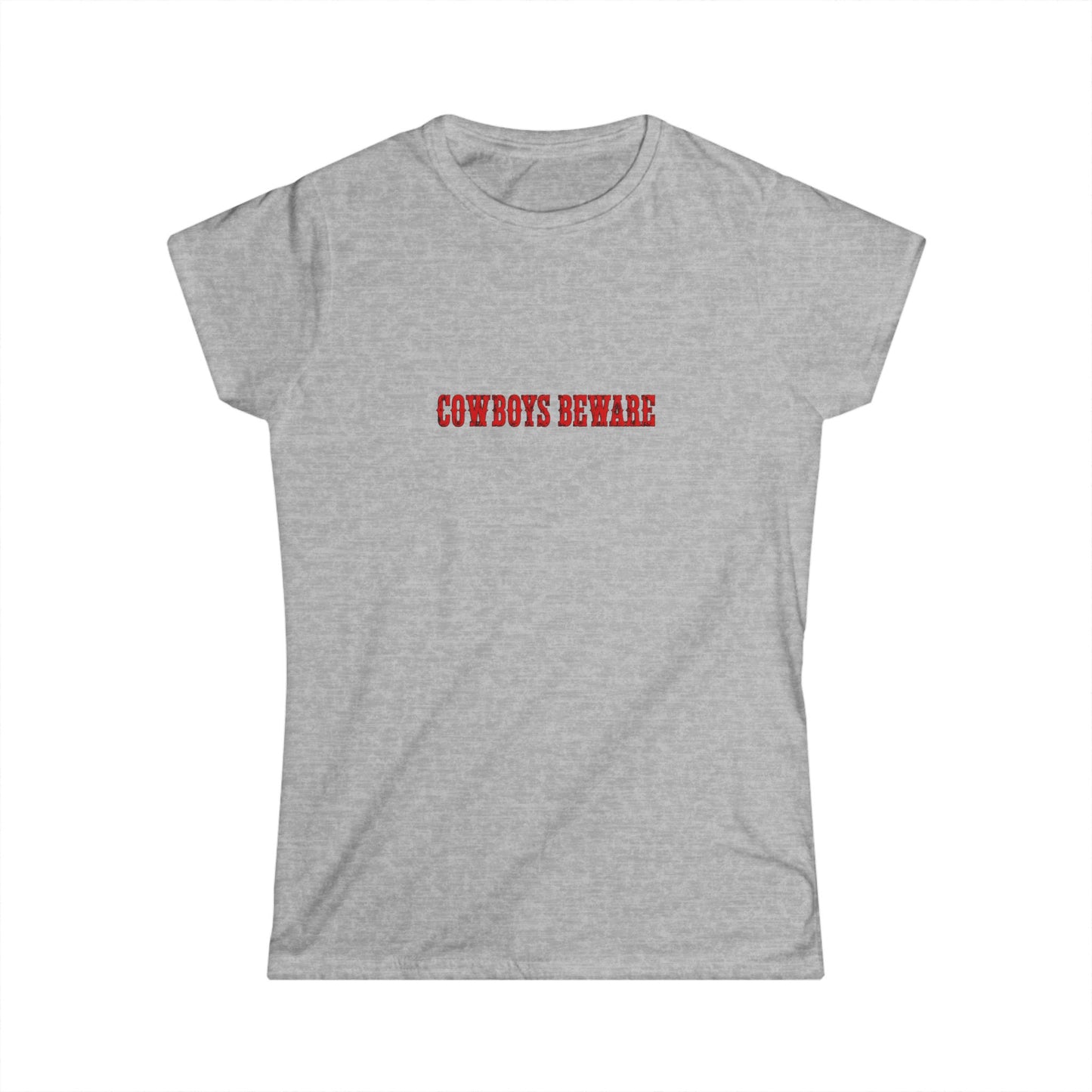 Cowboys Beware Tee.