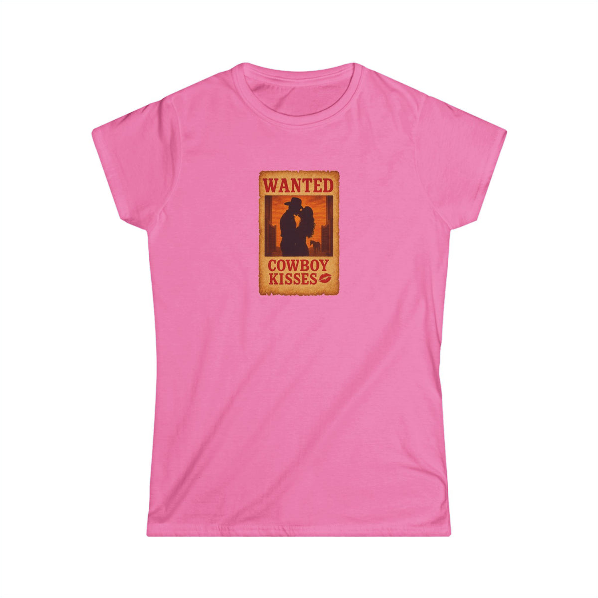 WANTED Cowboy Kisses Tee.