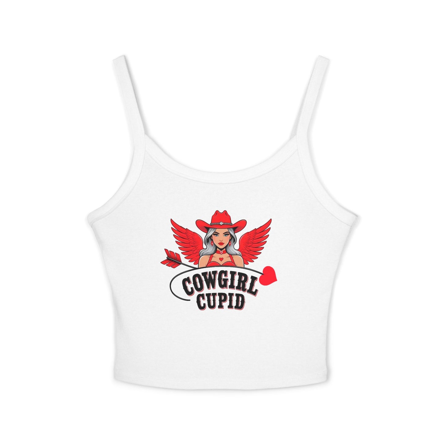 Cowgirl Cupid Spaghetti Strap Tank