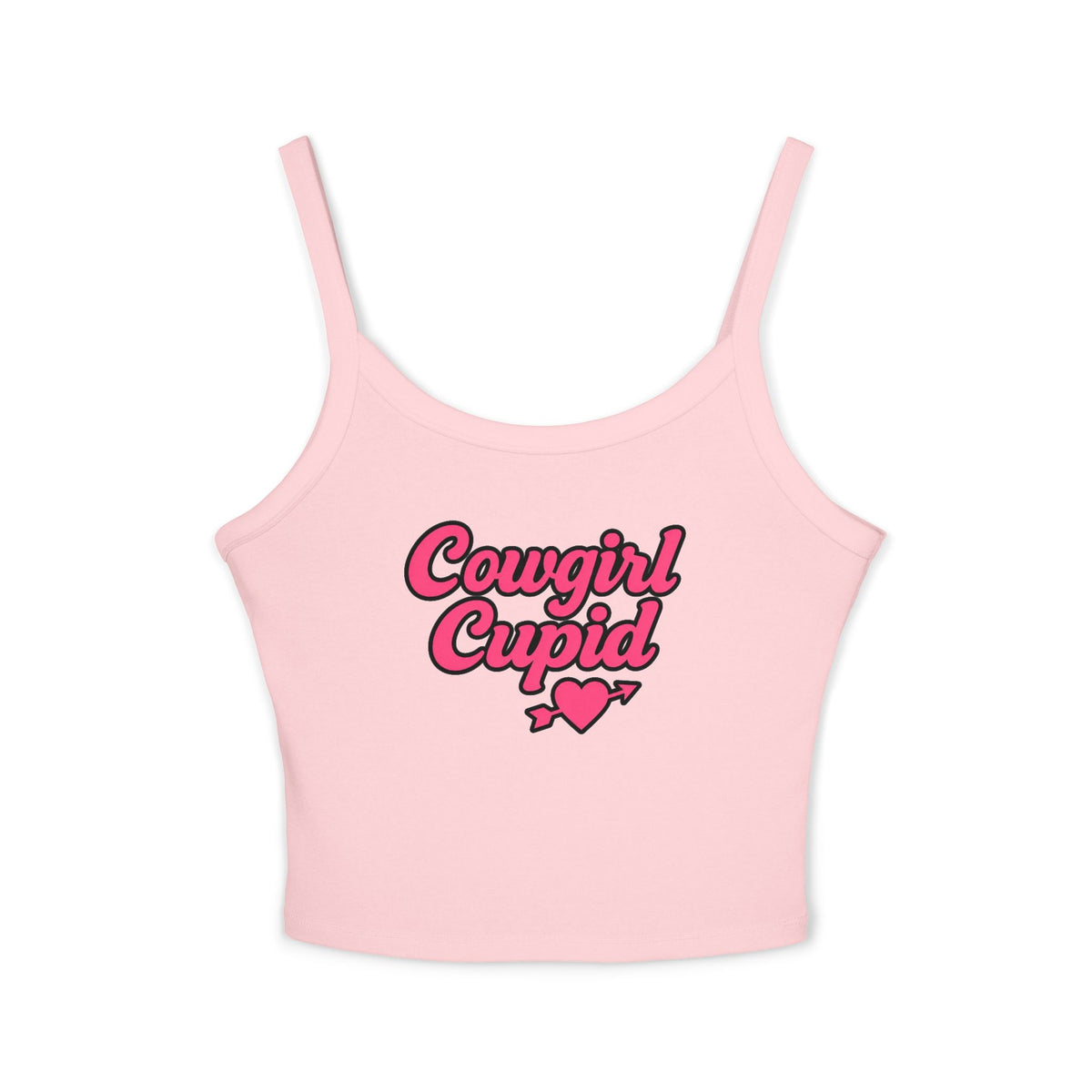 Cowgirl Cupid Spaghetti Strap Tank.