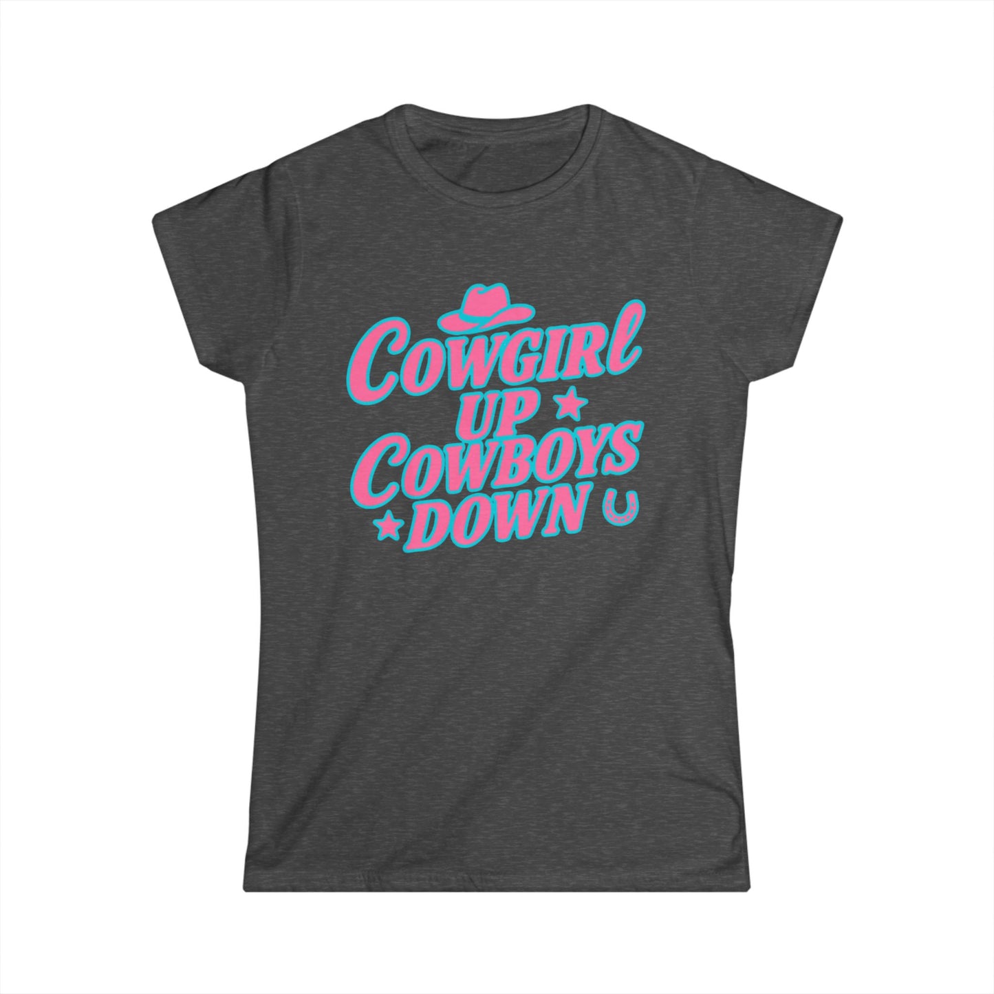Cowgirl Up Cowboys Down Tee.