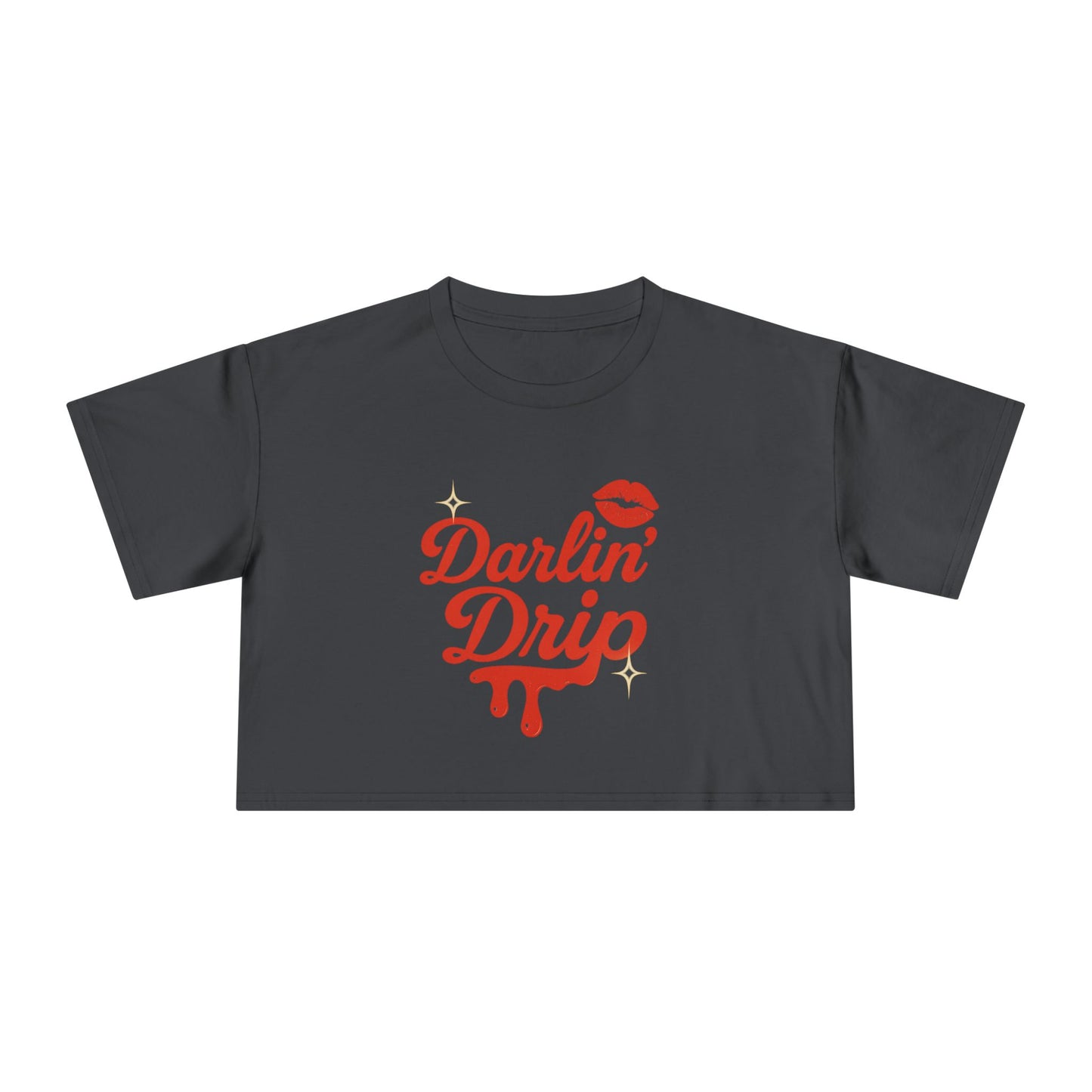 Darlin' Drip Crop Tee.