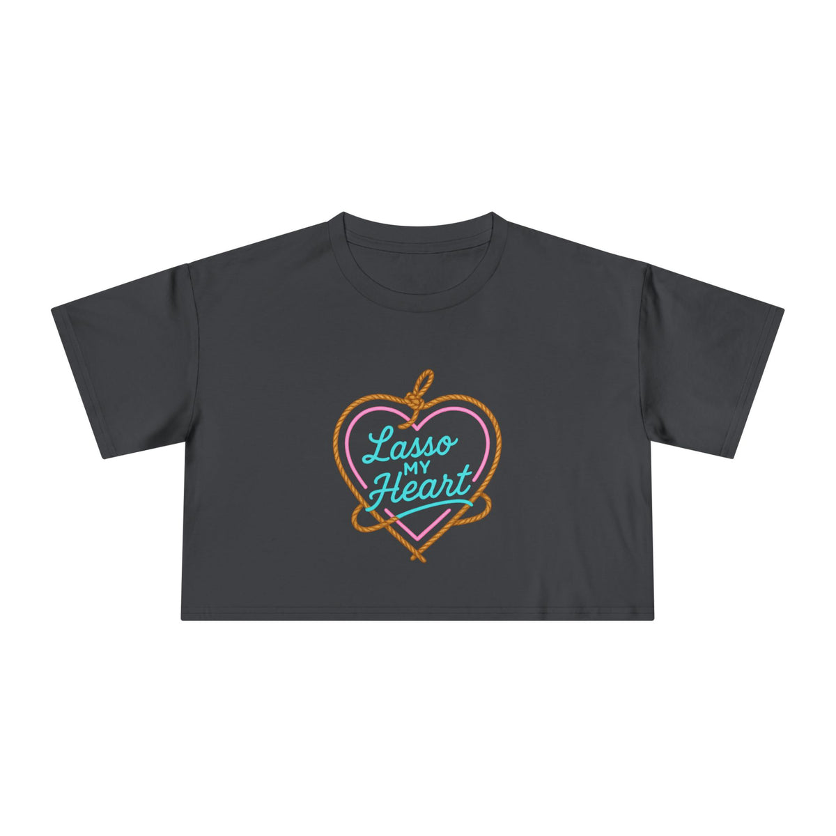 Lasso My Heart Crop Tee.