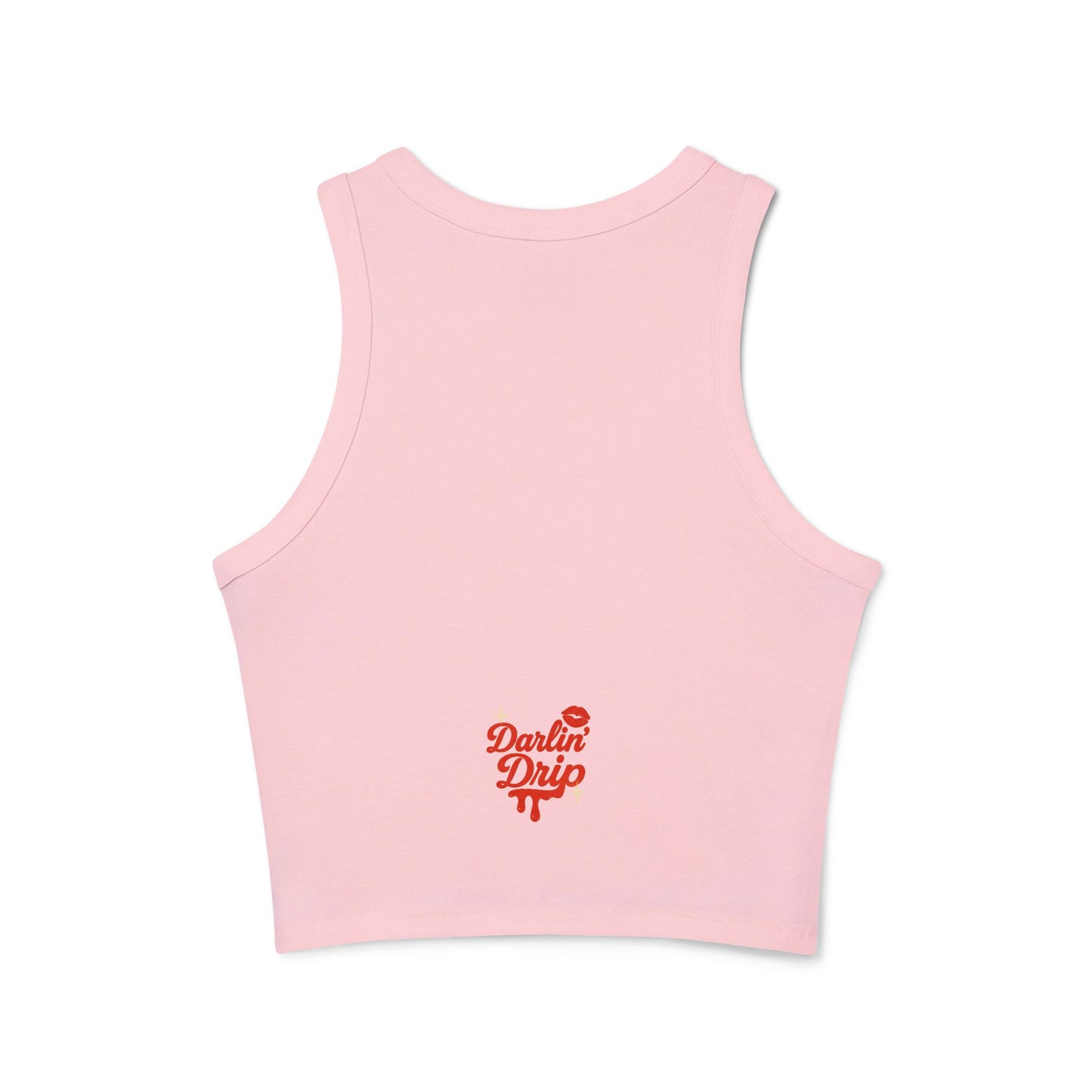 WANTED Cowboy Kisses Micro Rib Racer Tank.