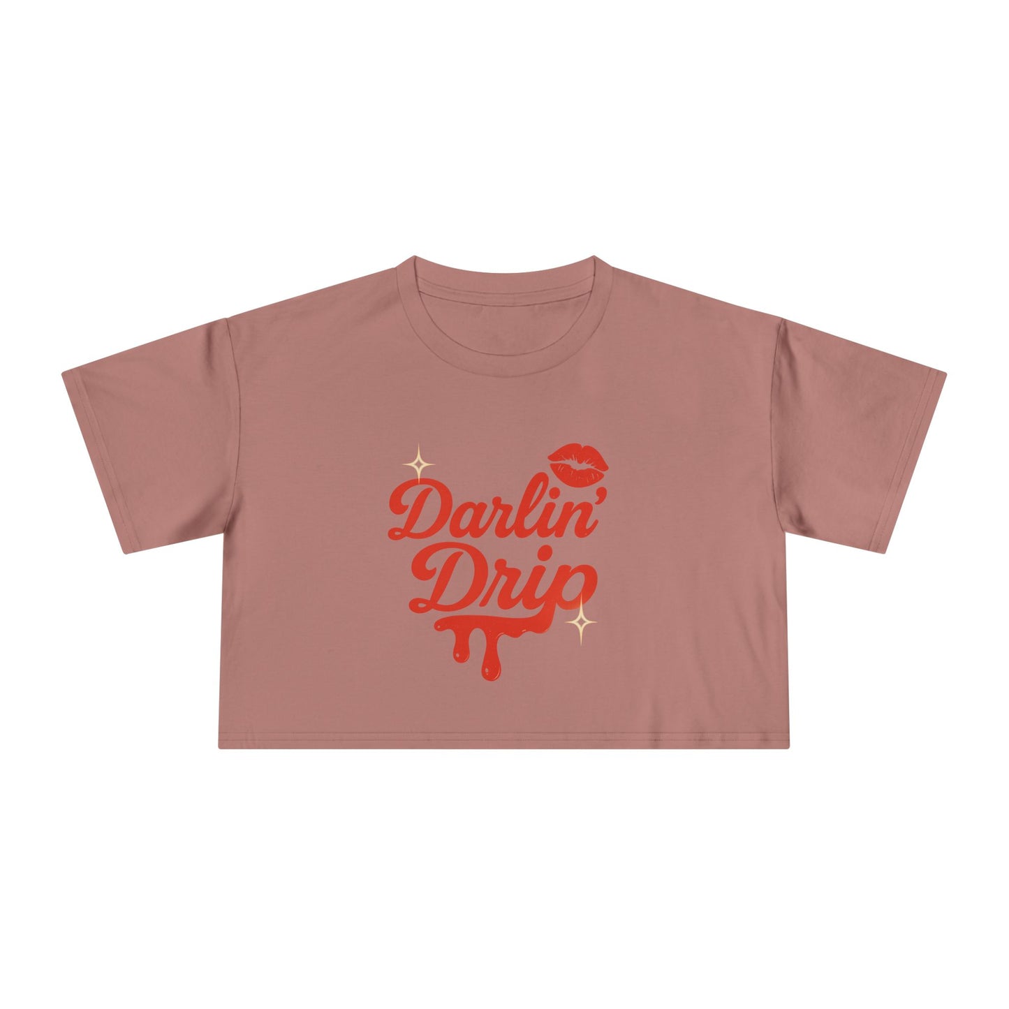 Darlin' Drip Crop Tee.