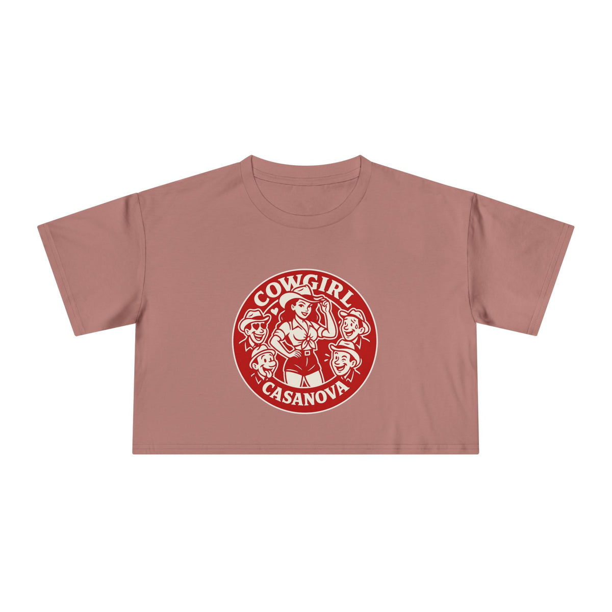 Cowgirl Casanova Crop Tee