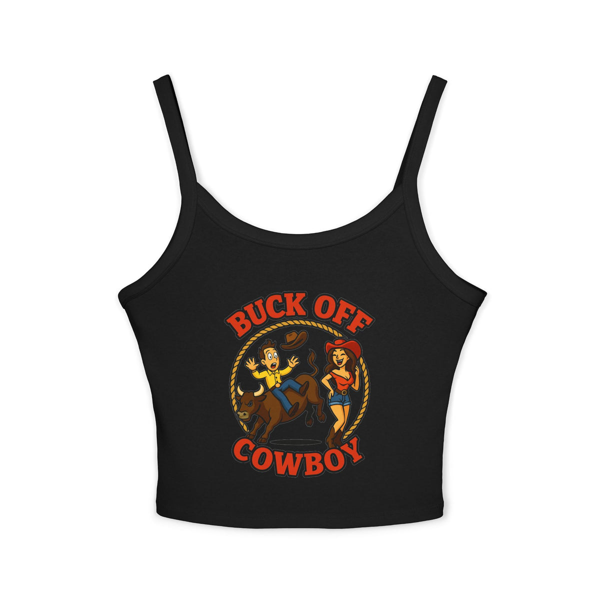 Buck Off Cowboy Tank.