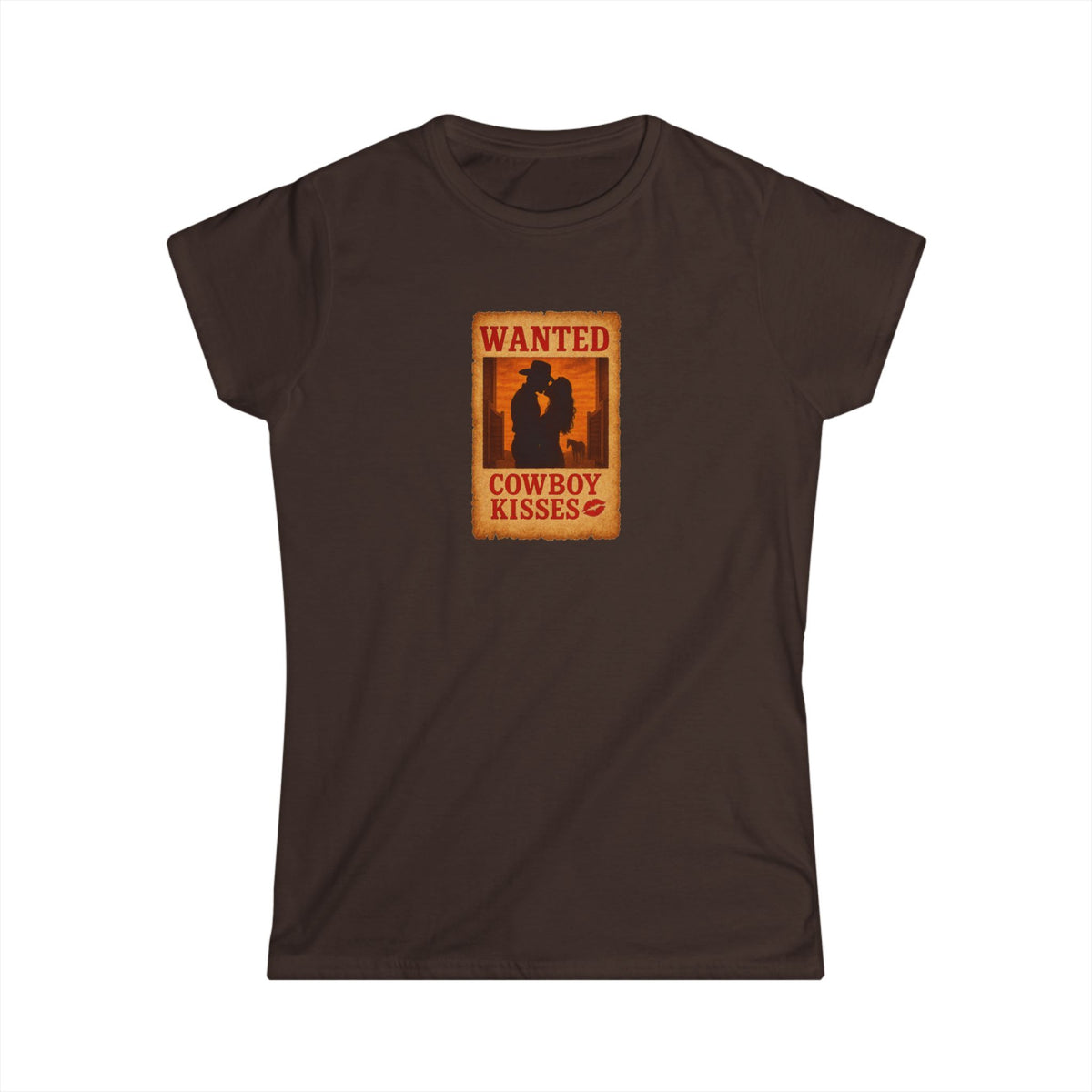 WANTED Cowboy Kisses Tee.