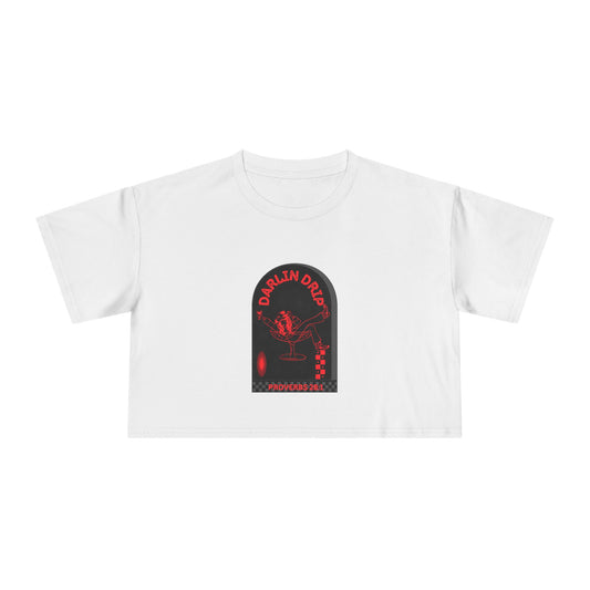Darlin’ Drip Crop Tee.