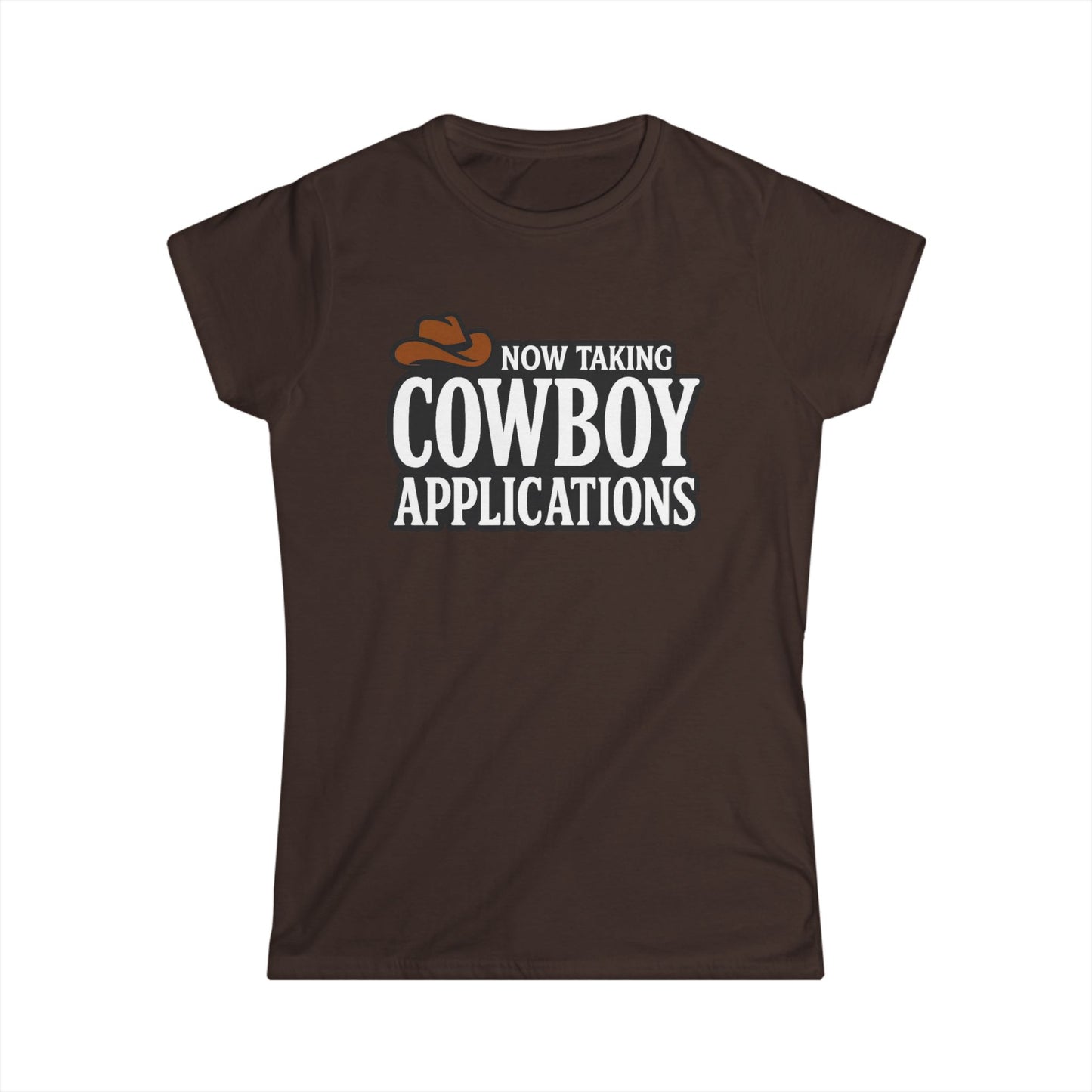 Now Taking Cowboy Applications Tee.