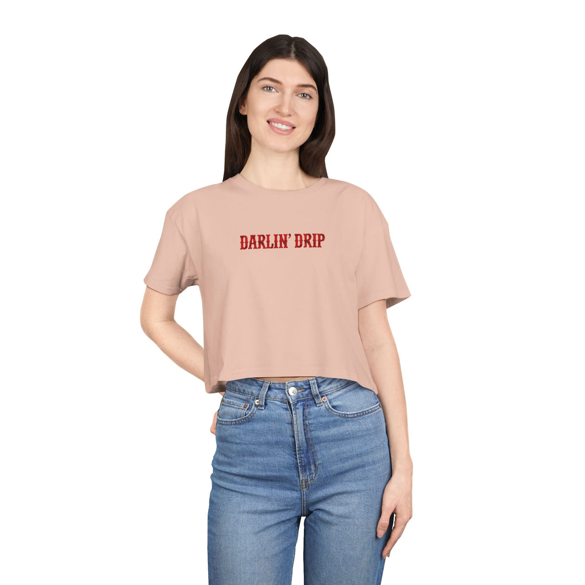 Darlin’ Drip Crop Tee