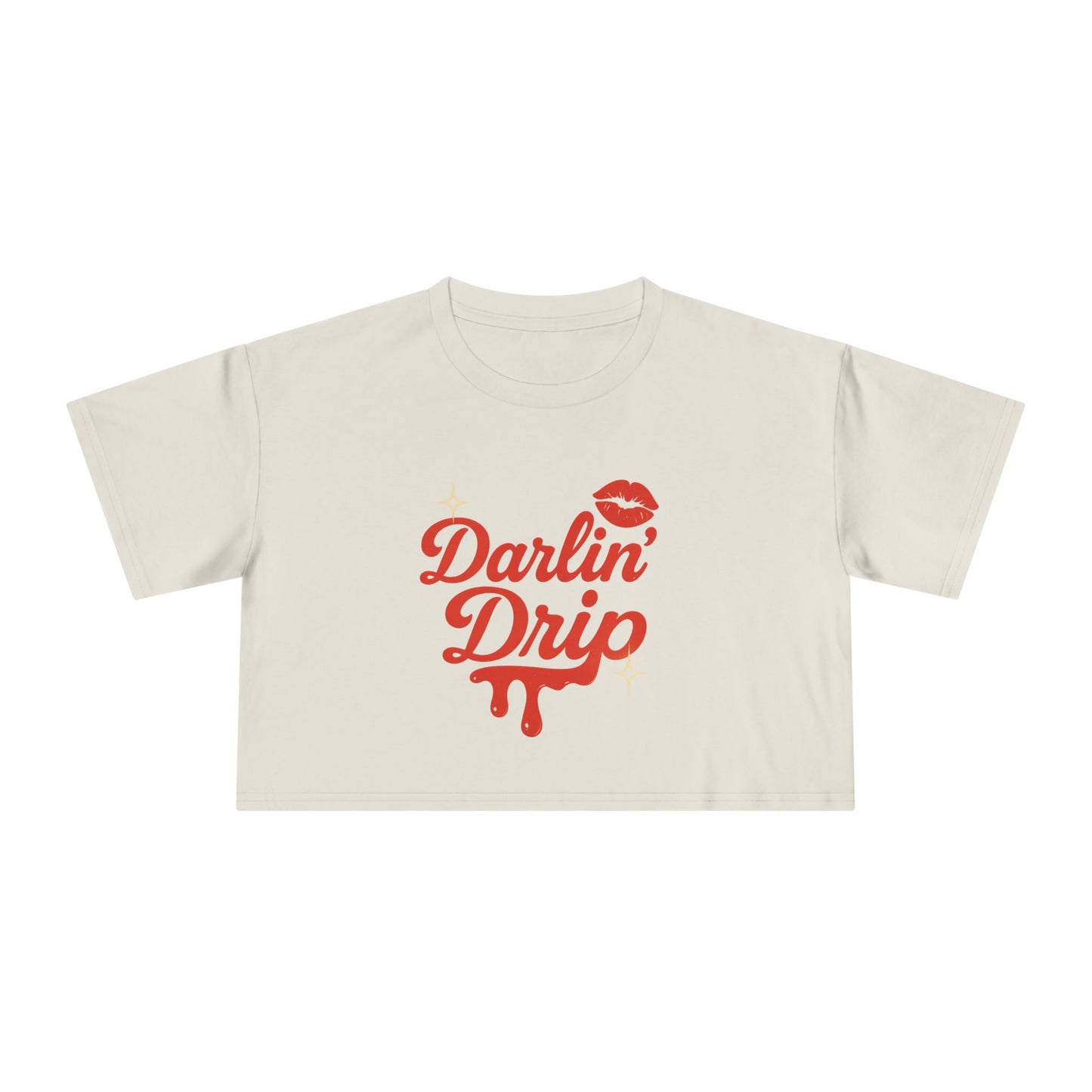 Darlin' Drip Crop Tee.