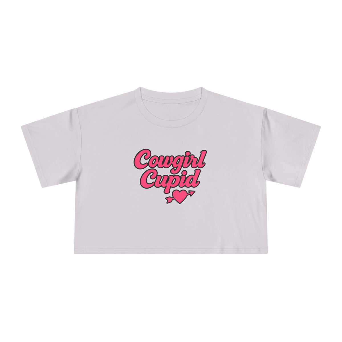 Cowgirl Cupid Crop Tee.