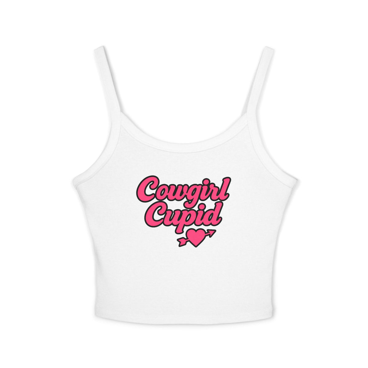 Cowgirl Cupid Spaghetti Strap Tank.