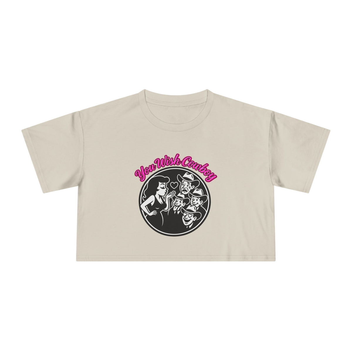 You Wish Cowboy Crop Tee.