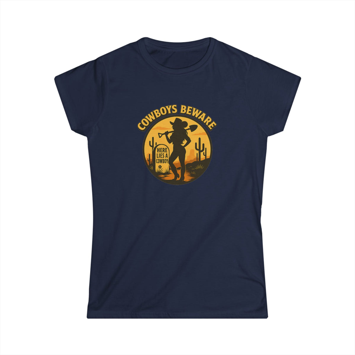 Cowboys Beware Tee.
