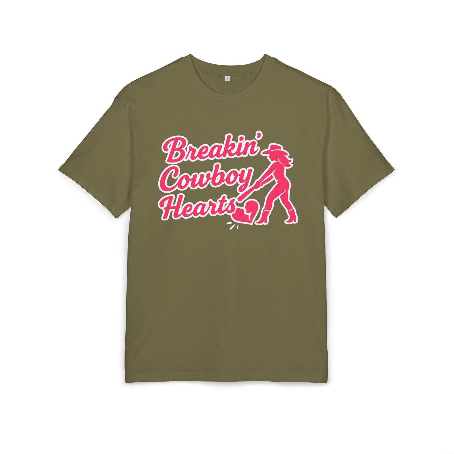 Breakin' Cowboy Hearts Oversized Tee.