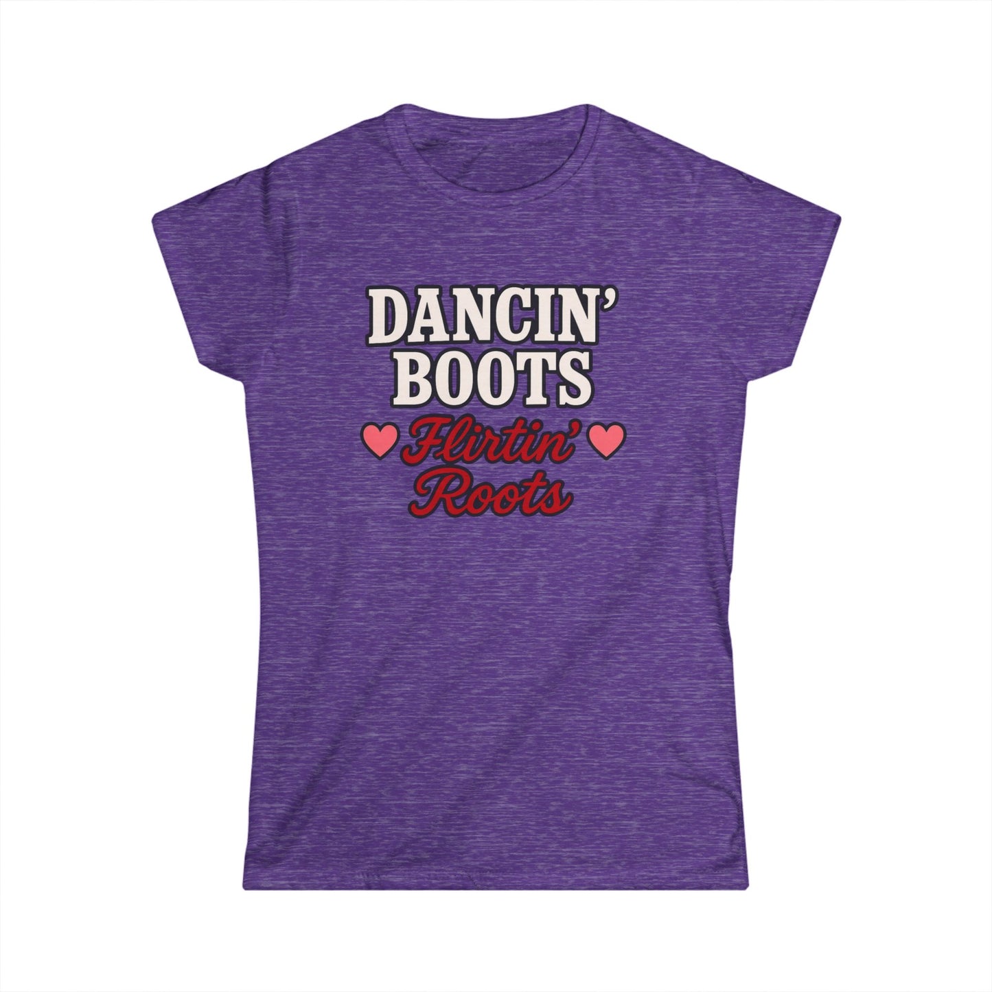 Dancin' Boots Flirtin’ Roots Tee.