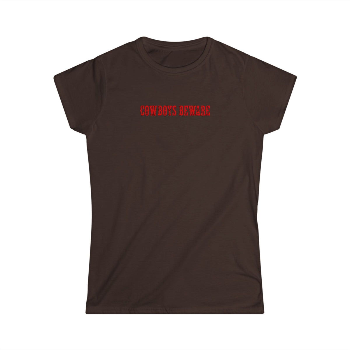 Cowboys Beware Tee.