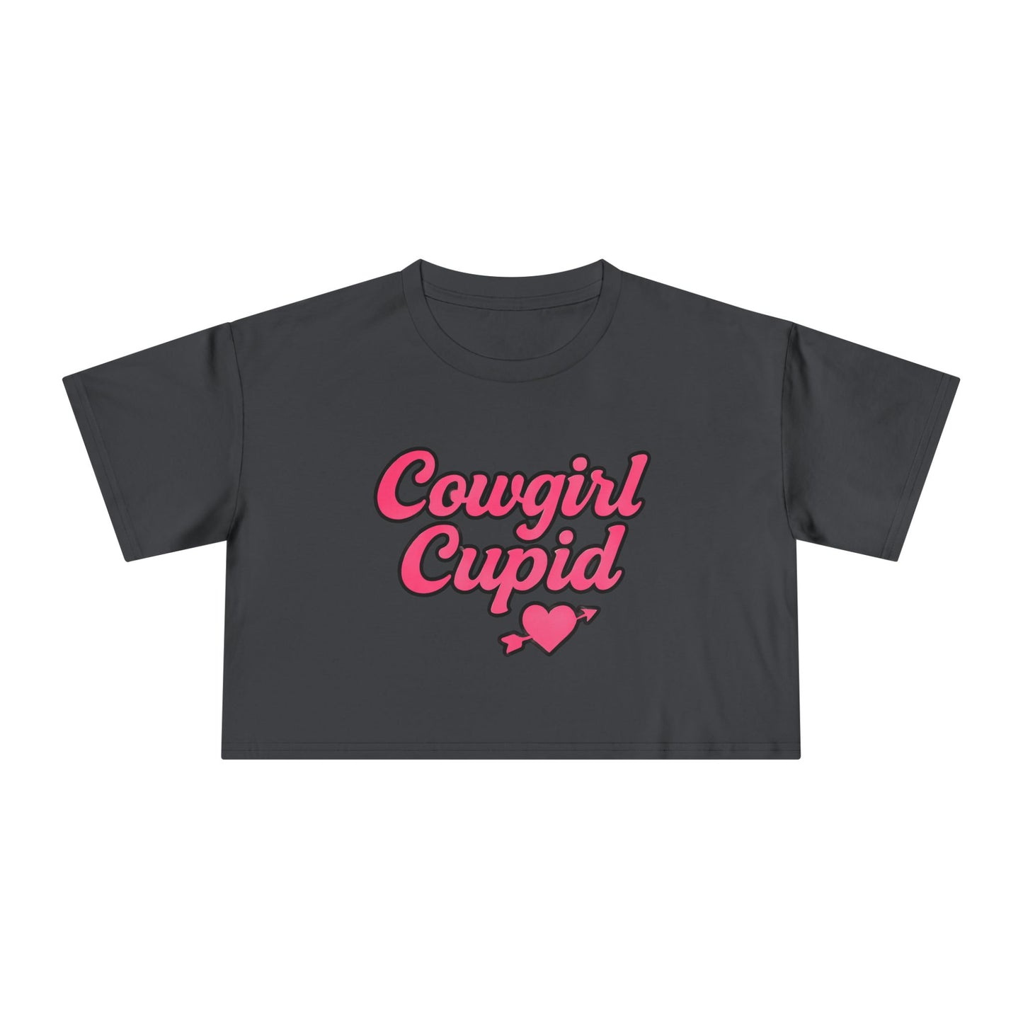 Cowgirl Cupid Crop Tee.