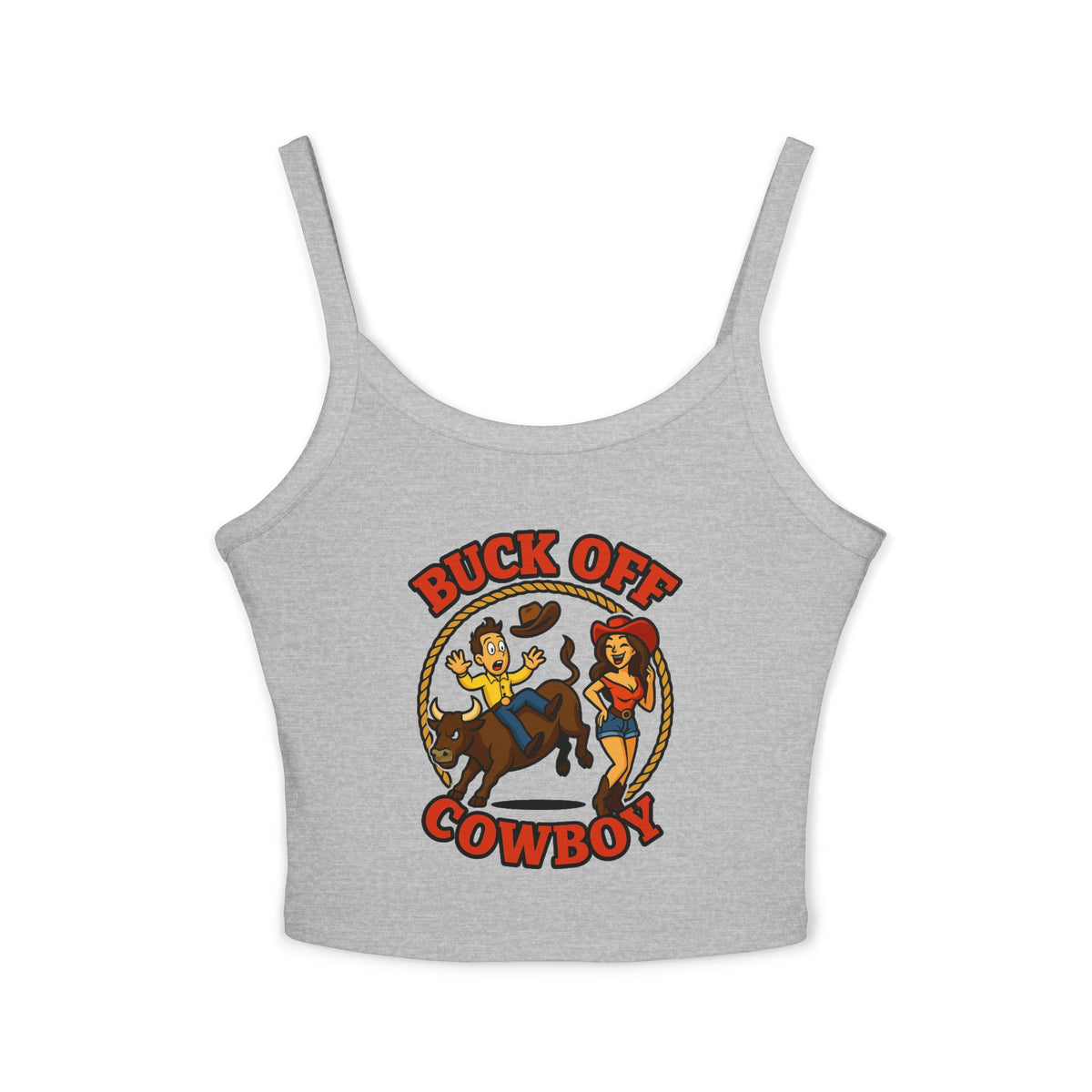 Buck Off Cowboy Tank.