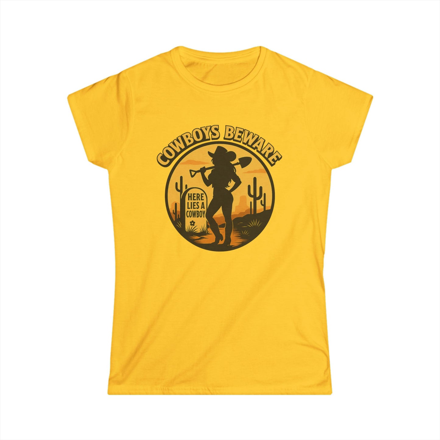 Cowboys Beware (Gravesite) Tee.