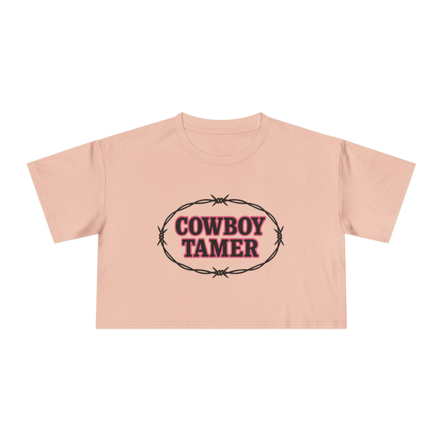 Cowboy Tamer Crop Tee.