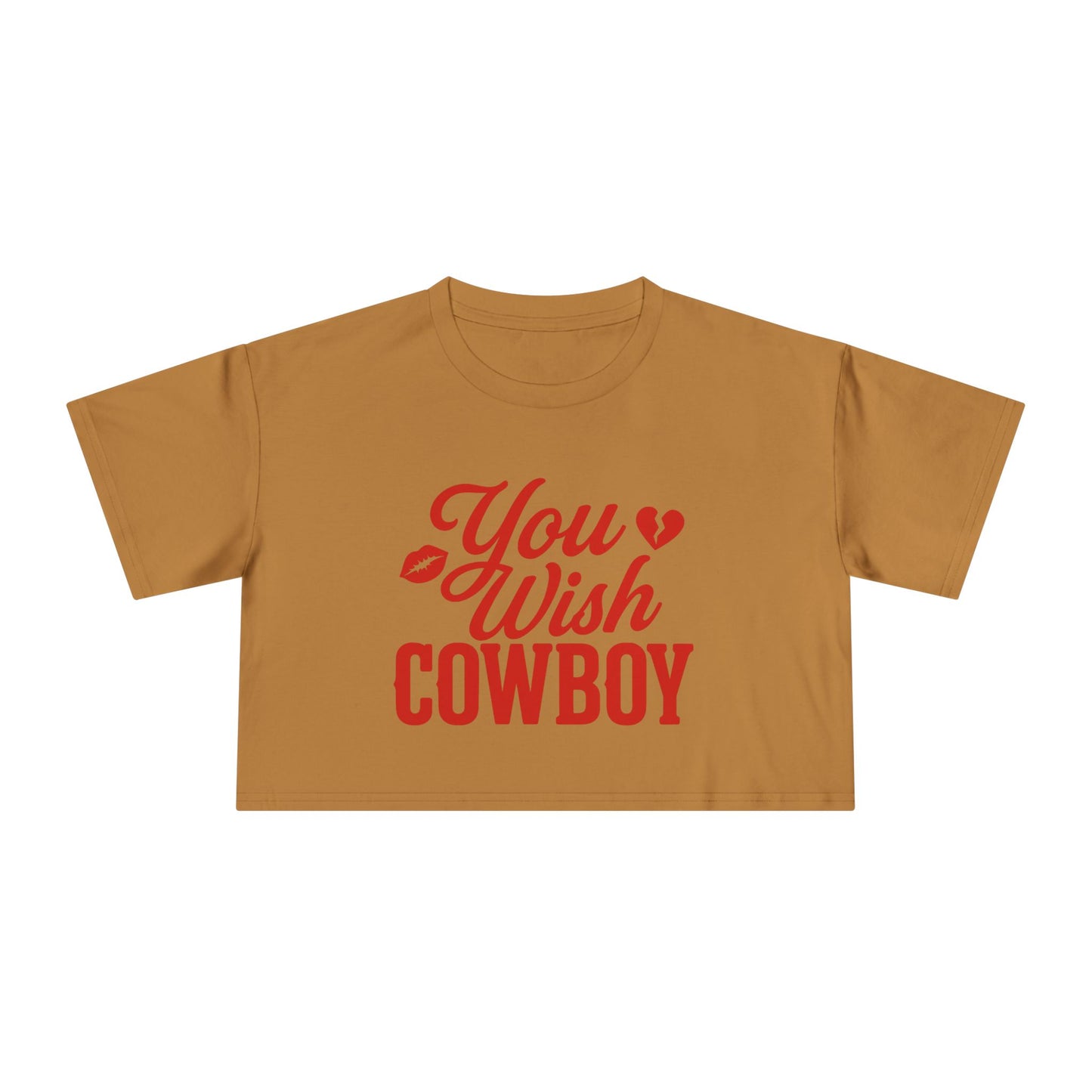 You Wish Cowboy Crop Tee.