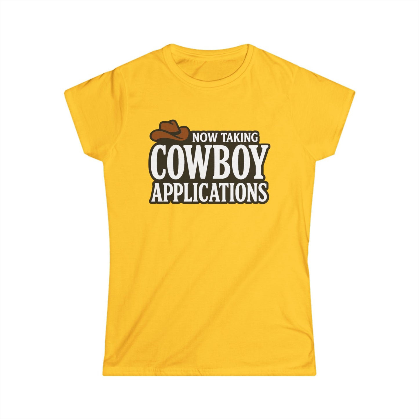 Now Taking Cowboy Applications Tee.