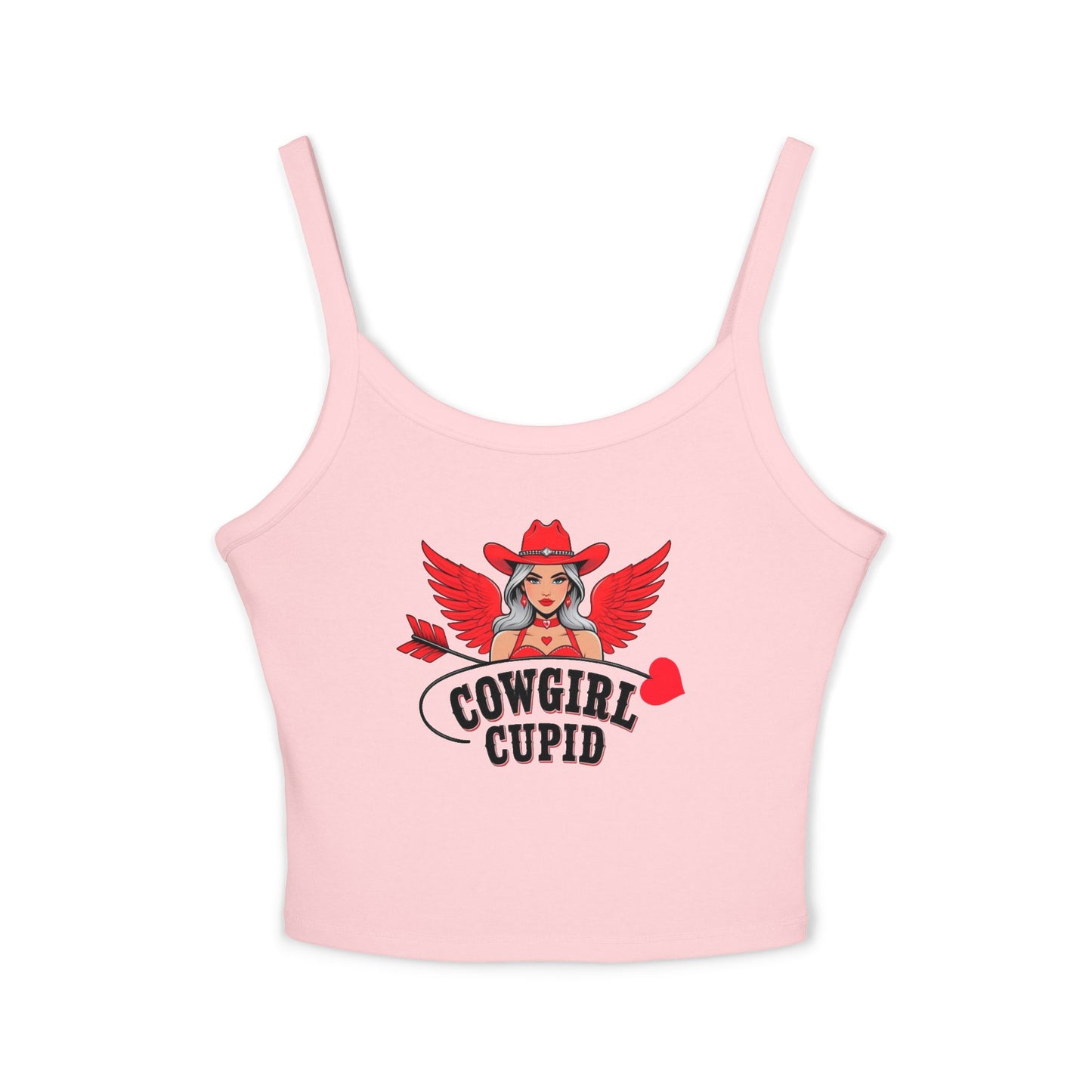 Cowgirl Cupid Spaghetti Strap Tank