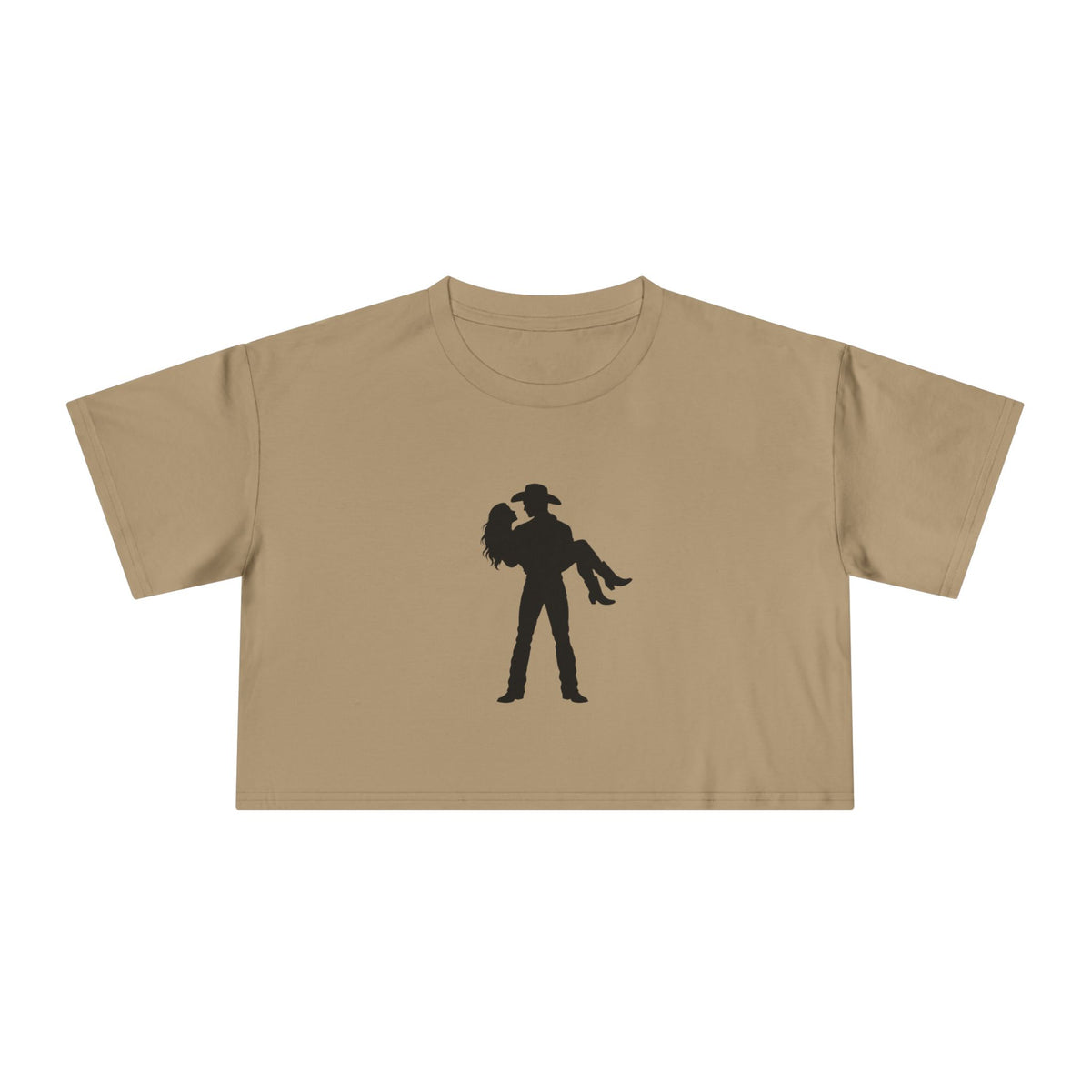 "Sweep Me Off My Boots" Crop Tee.