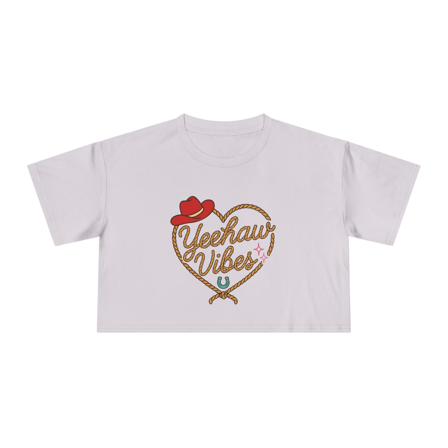 Yeehaw Vibes Crop Tee.
