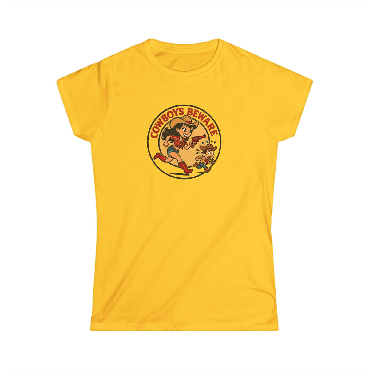 Cowboys Beware Tee.