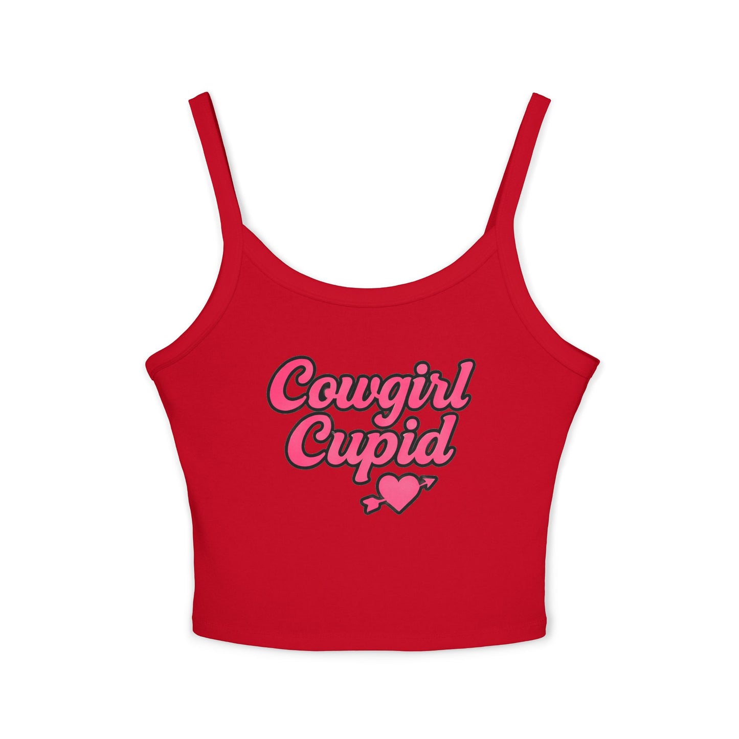 Cowgirl Cupid Spaghetti Strap Tank.