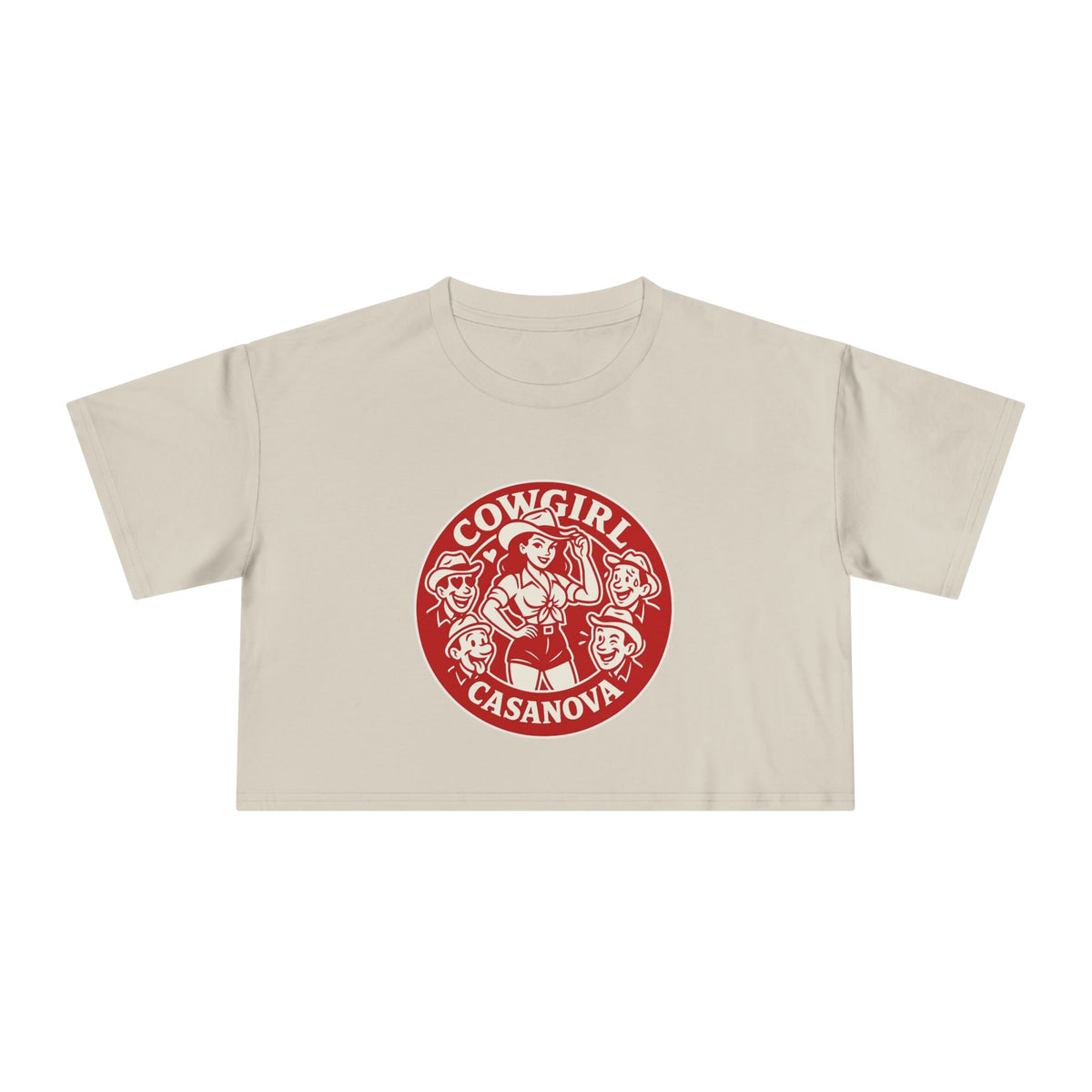Cowgirl Casanova Crop Tee