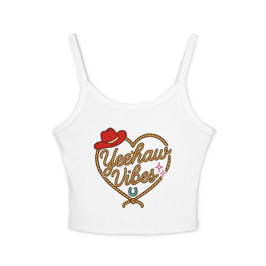 Yeehaw Vibes Spaghetti Strap Tank.