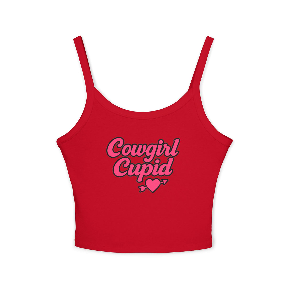 Cowgirl Cupid Spaghetti Strap Tank.